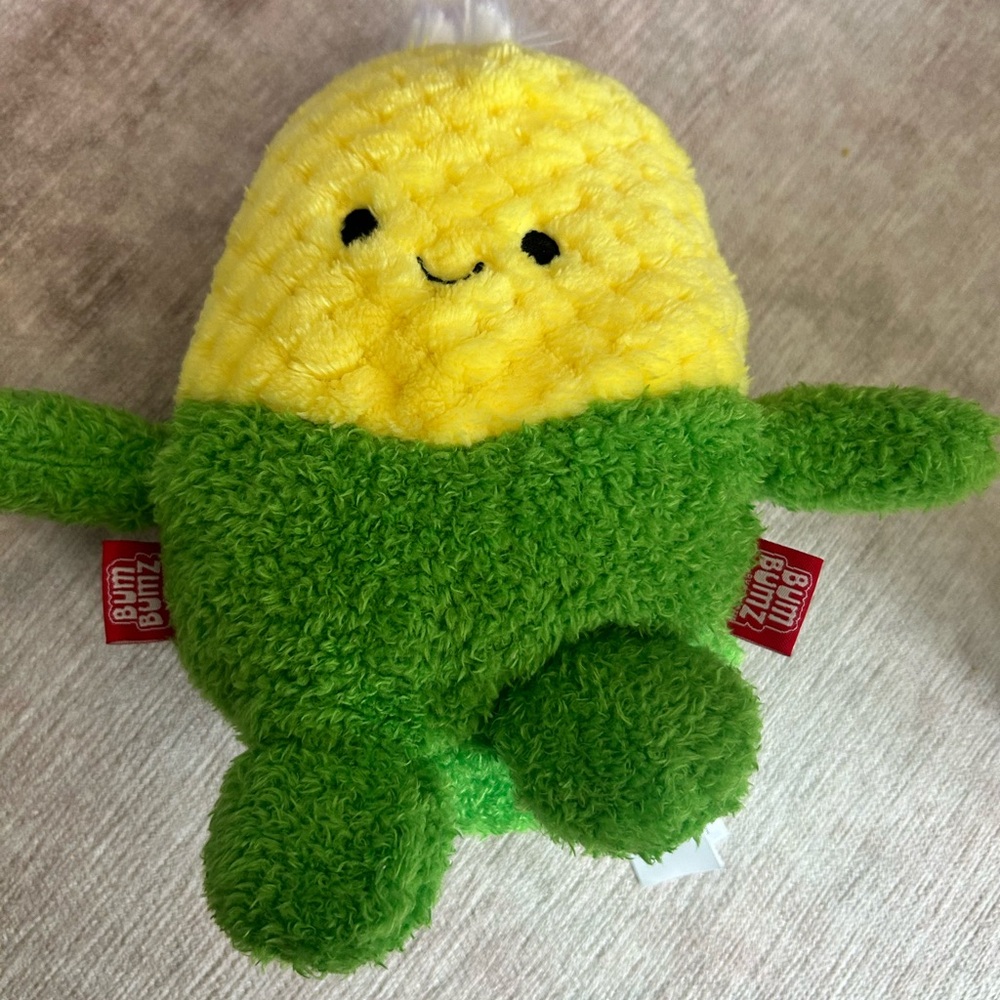 Bum Bumz Veggie Root Colorful Plush Toys Set 7.5” - Picture 4 of 5